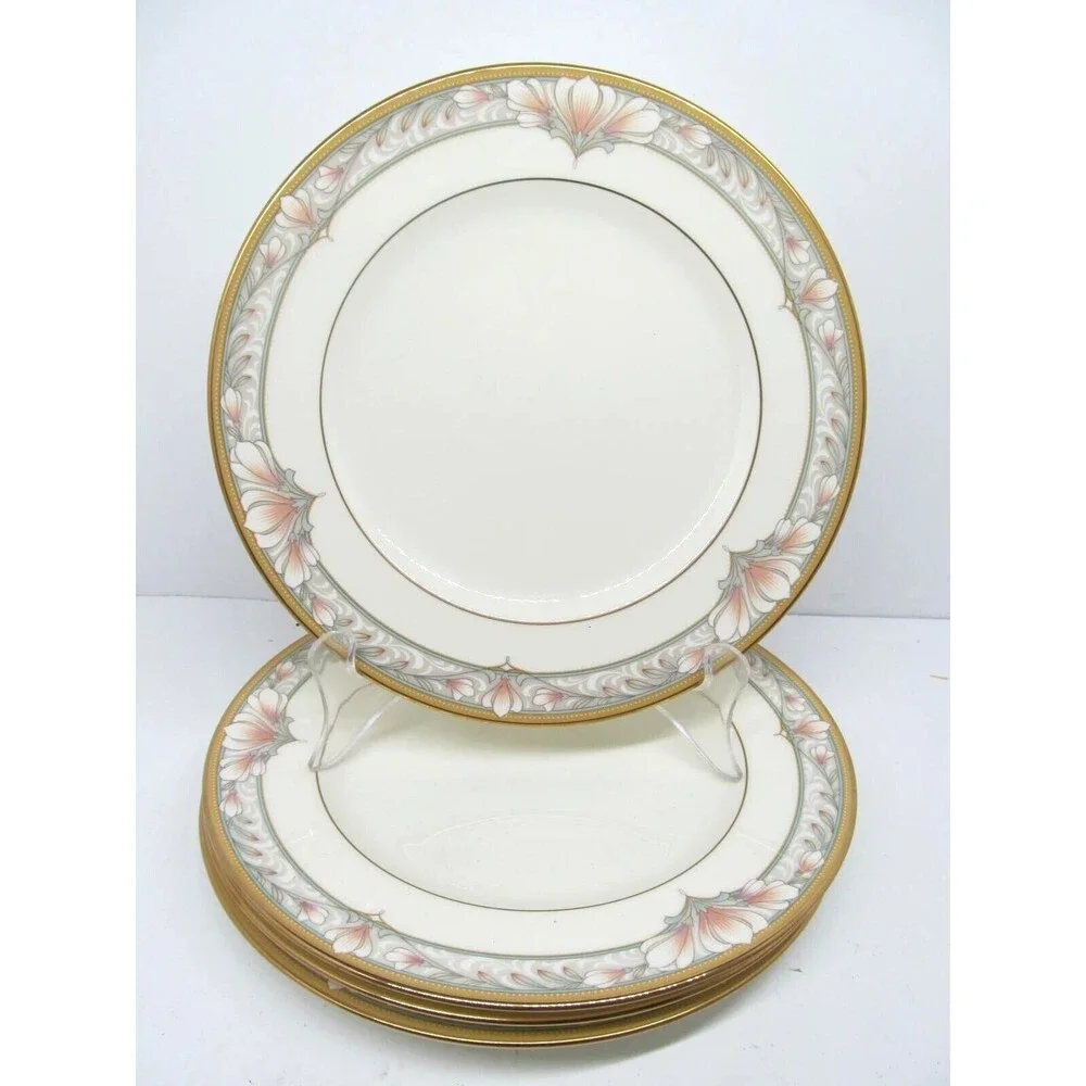 Noritake Barrymore #9737 Set Of 4 Vintage 8 1/4